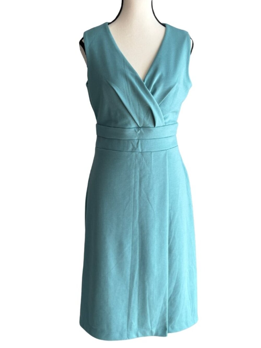 HAZEL MAE FAUX WRAP BEAUTIFUL DRESS, SZ. M, MADE IN CANADA